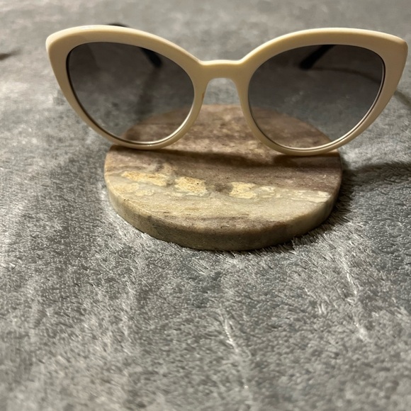 Prada Accessories - Prada Black and White Cat-Eye Sunglasses